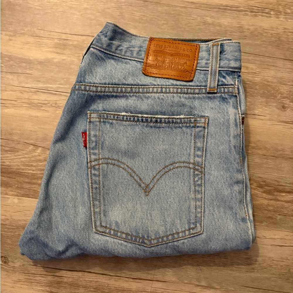 Levi's Light Blue Ripped Jeans